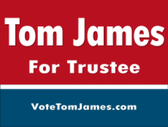 Tom James for Trustee